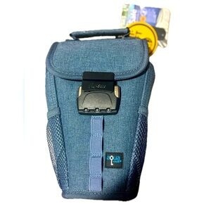 Aqua Vault FlexSafe Portable Travel Safe, Blue